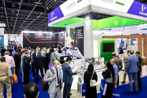 中东迪拜实验室仪器分析测试展览会展会现场图片