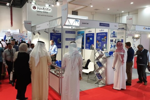 中东迪拜实验室设备展览会展会现场图片