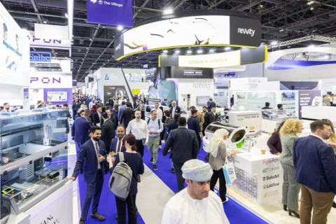 中东迪拜实验室仪器分析测试展览会展会现场图片