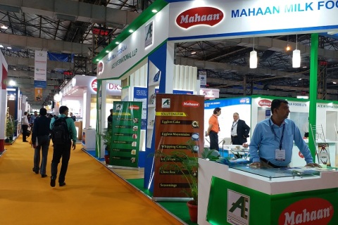 印度保健食品及原料展览会展会现场图片