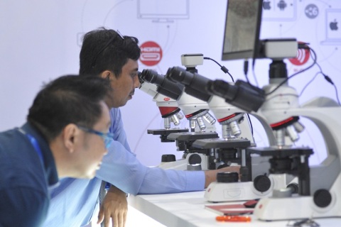 印尼雅加达实验室展览会展会现场图片