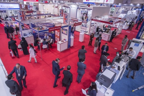 中东迪拜实验室设备展览会展会现场图片