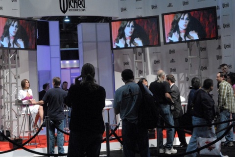 美国拉斯维加斯成人用品展AVN展会现场图片