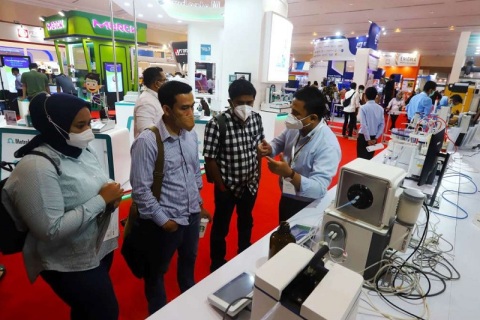 印尼雅加达实验室展览会展会现场图片