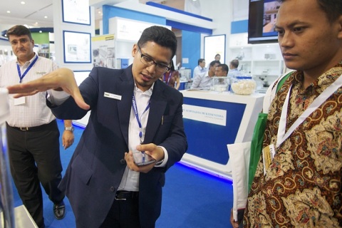 印尼雅加达实验室展览会展会现场图片