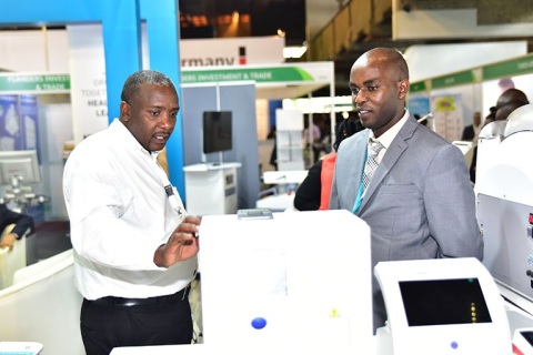 南非实验室设备仪器展览会展会现场图片