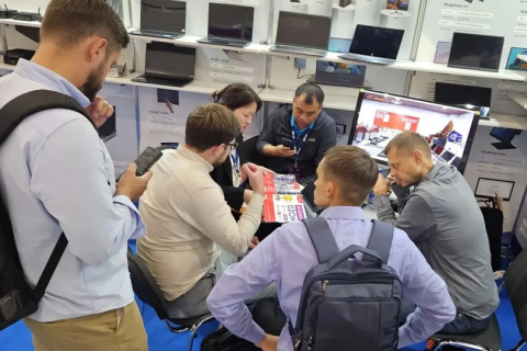 俄罗斯消费电子及家用电器展展会现场图片