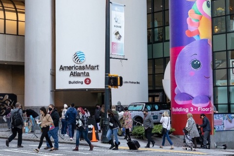 美国亚特兰大礼品及消费品展展会现场图片