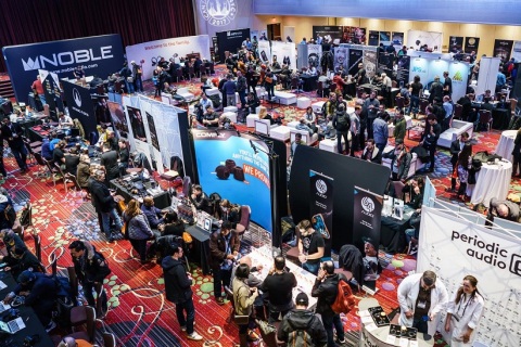 美国南加州HiFi耳机展览会展会现场图片