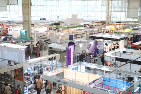 俄罗斯莫斯科礼品及消费品展览会展会现场图片