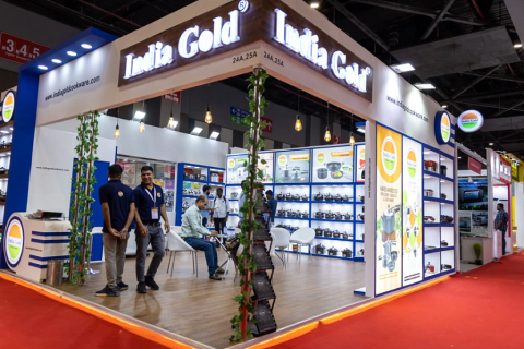 印度消费品及家电展览会展会现场图片