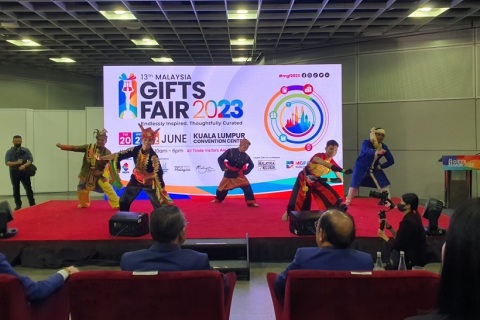 马来西亚吉隆坡礼品展览会展会现场图片