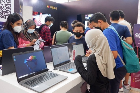 印尼雅加达消费电子展览会展会现场图片