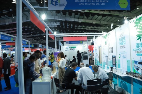 印度消费电子及家电展览会展会现场图片