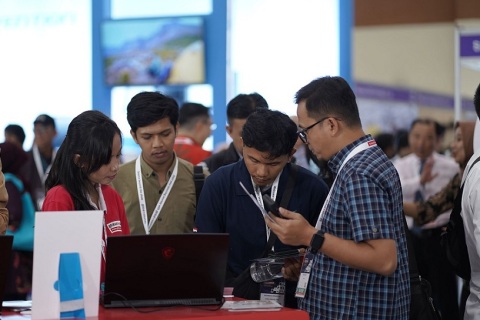 印尼环球资源消费电子展览会展会现场图片