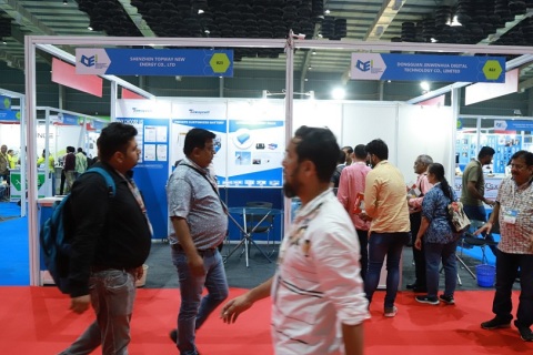 印度消费电子及家电展览会展会现场图片