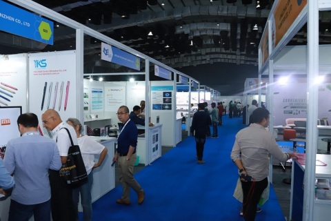 印度消费电子及家电展览会展会现场图片