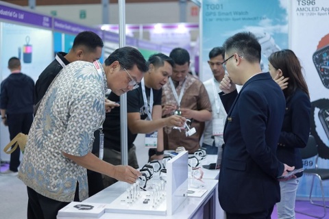 印尼环球资源消费电子展览会展会现场图片