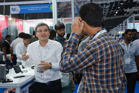 印度消费电子及家电展览会展会现场图片