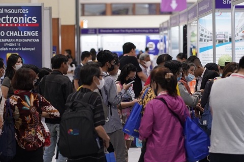 印尼环球资源消费电子展览会展会现场图片