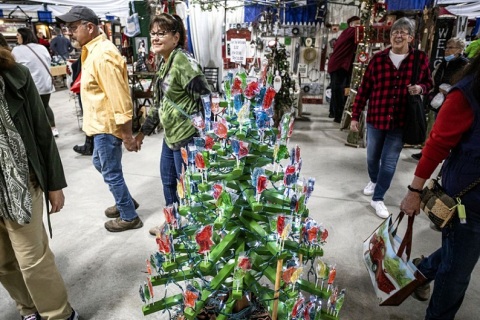 美国圣诞礼品及节庆装饰品展览会展会现场图片