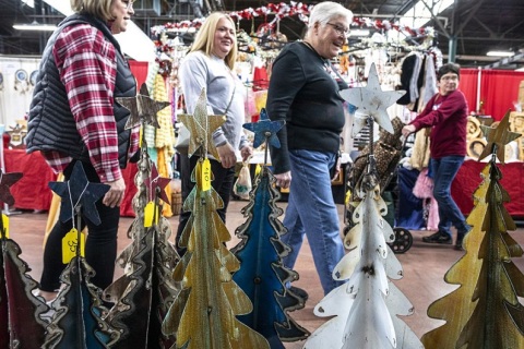 美国圣诞礼品及节庆装饰品展览会展会现场图片