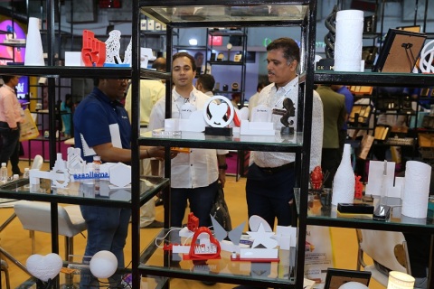 印度孟买礼品及赠品展览会展会现场图片