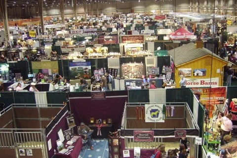 美国圣诞礼品及节庆装饰品展览会展会现场图片