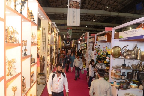 印度家居装饰、家庭用品及礼品展览会展会现场图片