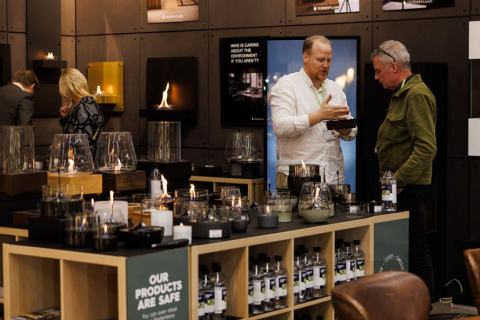 瑞典斯德哥尔摩礼品及室内装饰设计展展会现场图片