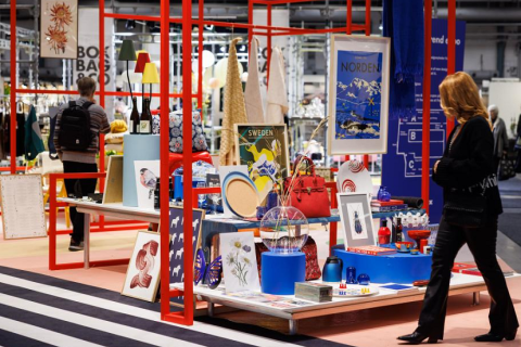 瑞典斯德哥尔摩礼品及室内装饰设计展展会现场图片