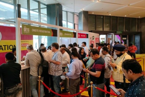 印度礼品展览会展会现场图片