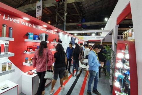 印度孟买礼品及文具办公用品展览会展会现场图片