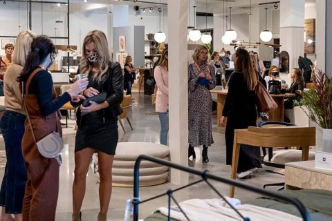 美国高点家具展览会展会现场图片