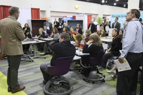 美国教育装备及学校用品展展会现场图片