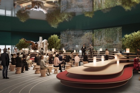 意大利米兰家具展览会展会现场图片