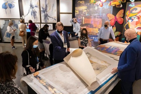 美国拉斯维加斯家具及家居装饰展展会现场图片