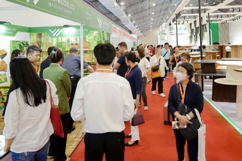 越南胡志明家具及配件展览会展会现场图片