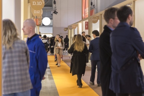 意大利米兰家具展览会展会现场图片