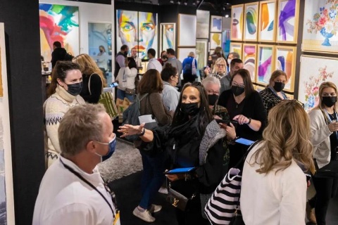 美国拉斯维加斯家具及家居装饰展展会现场图片