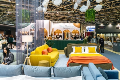 俄罗斯莫斯科家具及室内装潢展览会展会现场图片