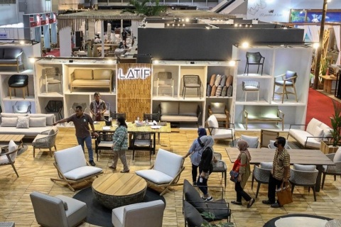 印尼雅加达家具展览会展会现场图片