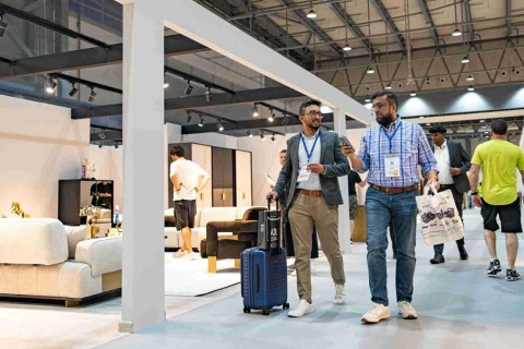 中东阿联酋沙迦家具展览会展会现场图片