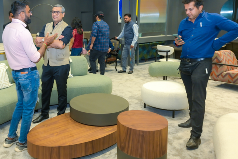 印度孟买家具展览会WOFX展会现场图片