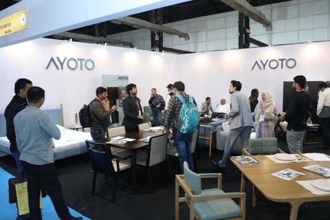 印度孟买家具展览会WOFX展会现场图片