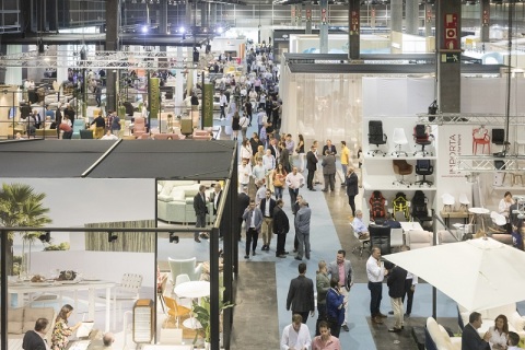 西班牙瓦伦西亚家具展览会展会现场图片