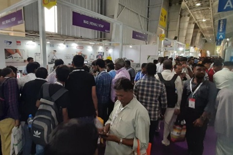 印度睡眠展-印度床垫展展会现场图片