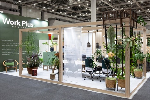 日本东京办公家具展展会现场图片