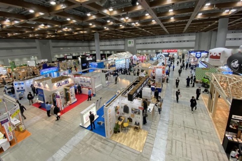 日本东京亚洲家具展览会展会现场图片