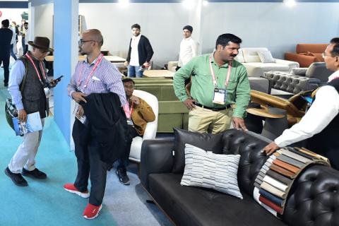 中东阿联酋沙迦家具展览会展会现场图片